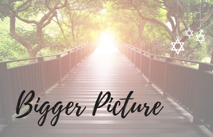 SOIE-soul-blueprint-big-picture Sunlit path across a bridge leading toward bright light through trees, representing seeing the bigger picture and gaining clarity